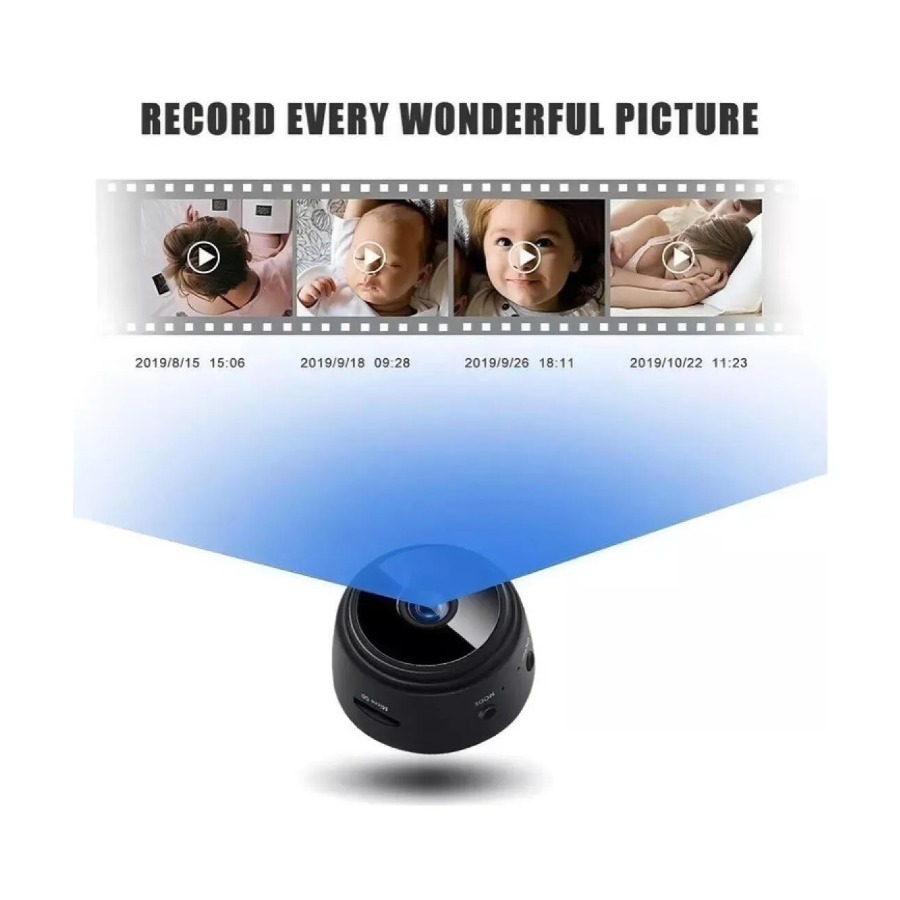 Mini Cámara Ip Wifi Espia 1080p