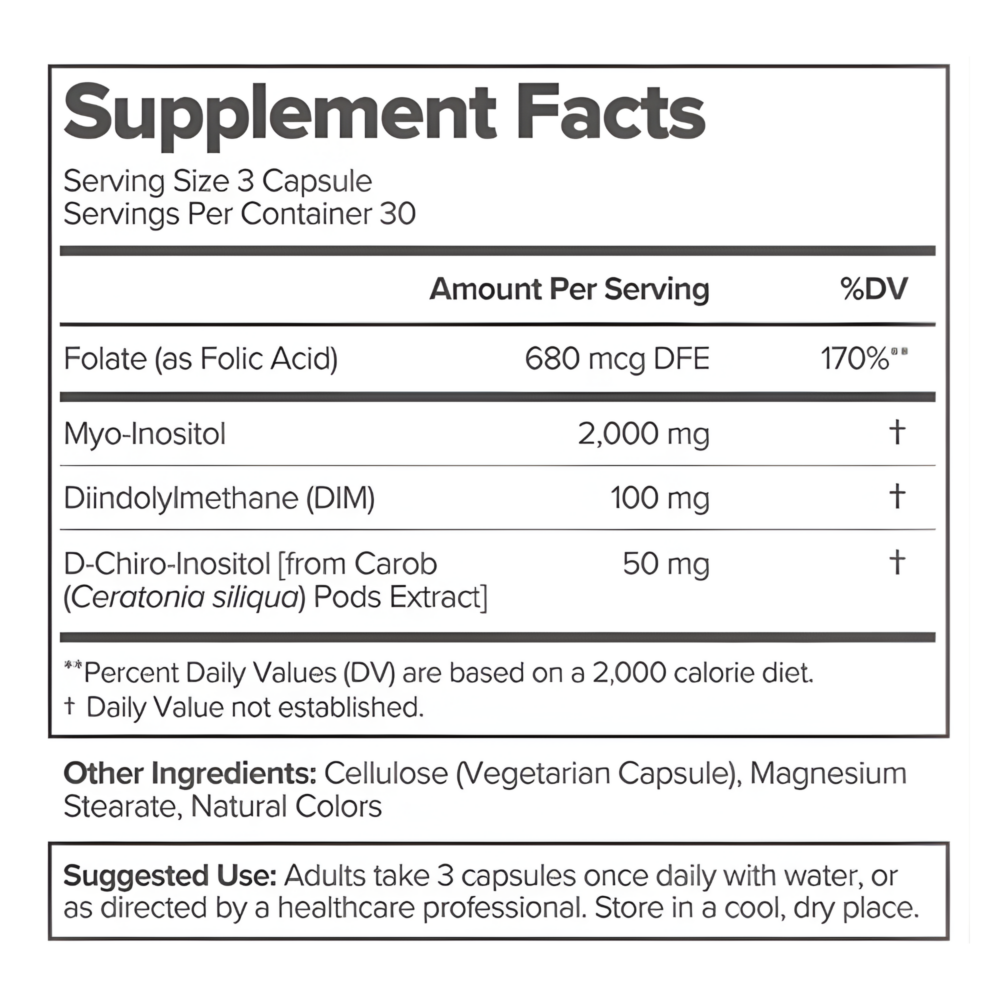 Suplemento Flo Ovarian Support 90 Capsu