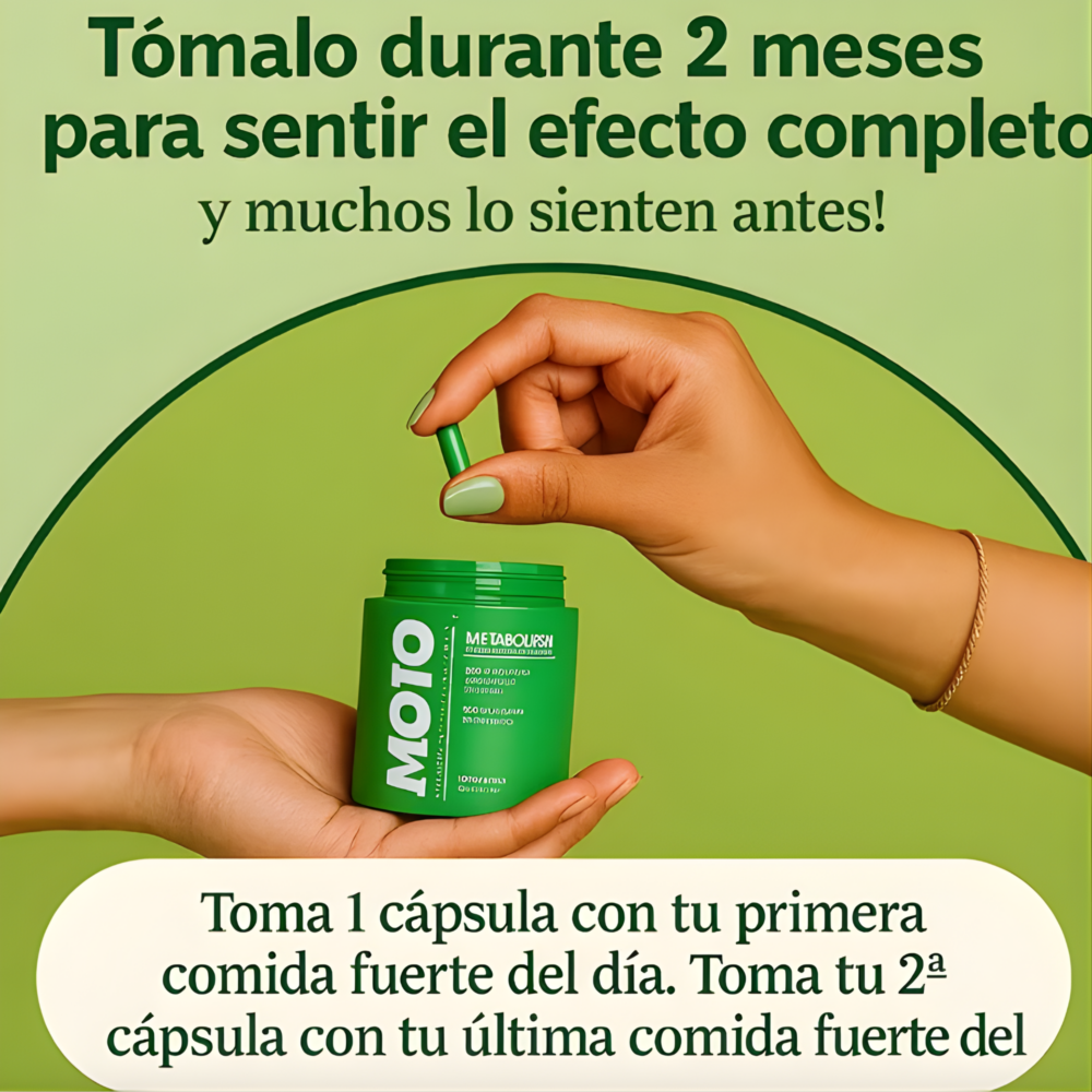 Suplemento Moto Metabolismo 60 Cap