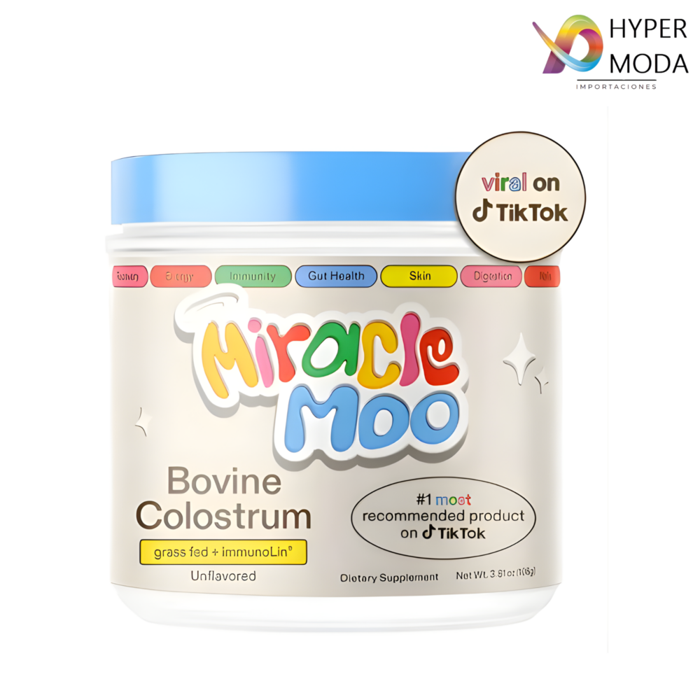Suplemento Calostro Bovino Moo 108 gramo