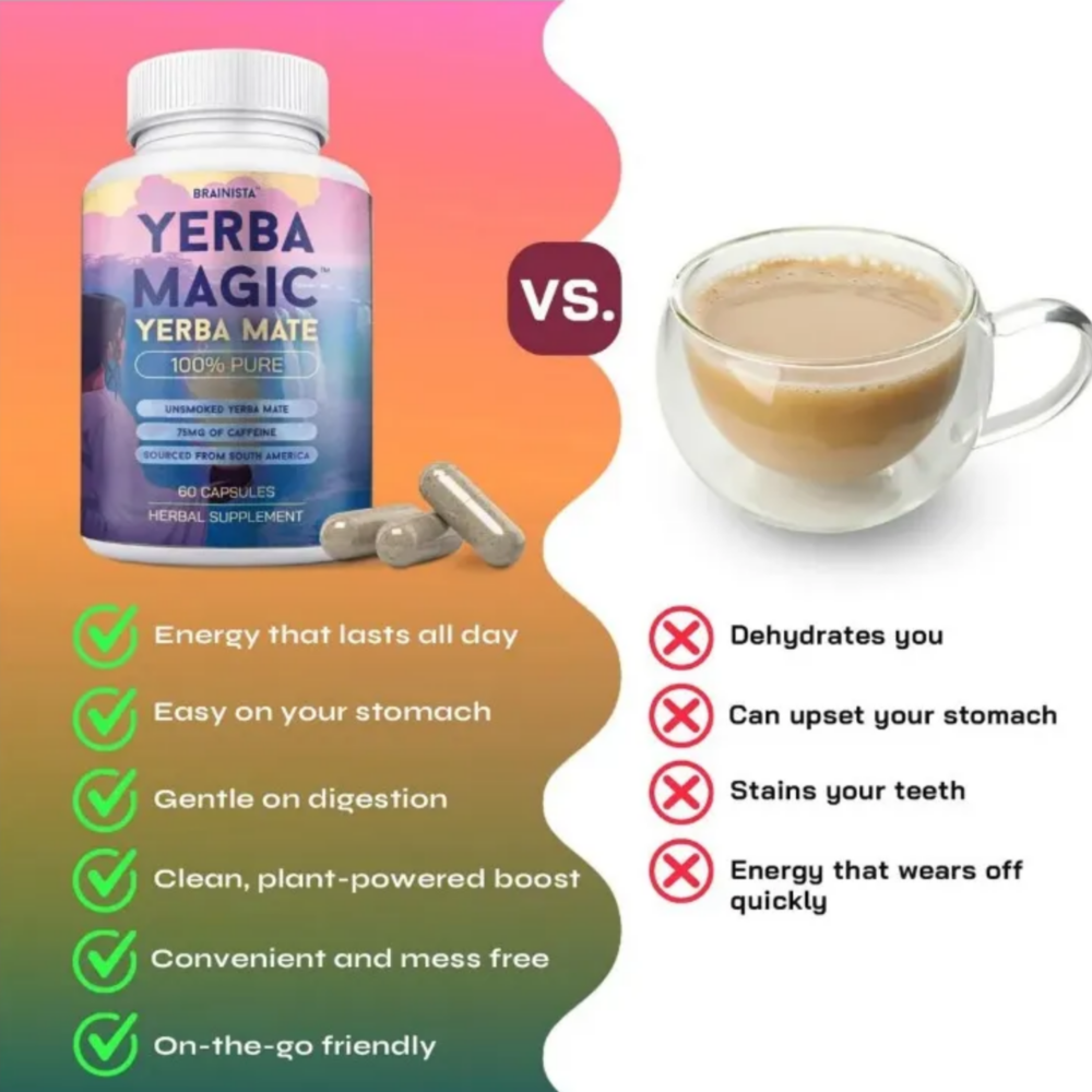 Suplemento Yerba Mate Magic Capsulas