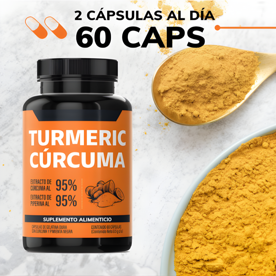 Suplemento Curcuma 150 Capsulas